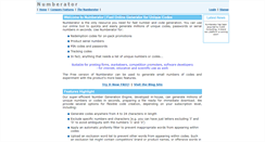 Desktop Screenshot of numberator.com