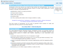 Tablet Screenshot of numberator.com